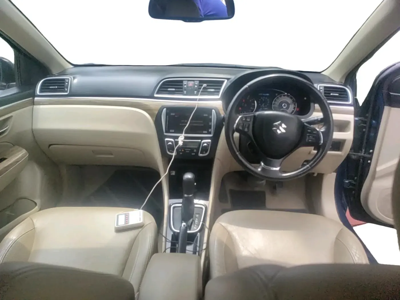 2018 Maruti Ciaz ALPHA  AT 1.5 SHVS PETROL, Petrol, Automatic, 1,10,415 km, interior