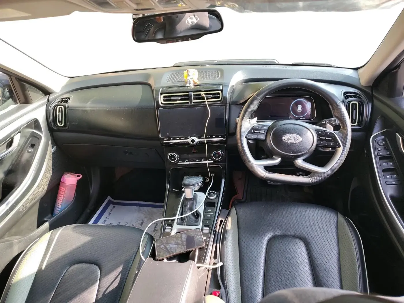 2024 Hyundai ALCAZAR Signature (O) AE Turbo 7Str DT DCT, Petrol, Automatic, 86,000 km, interior