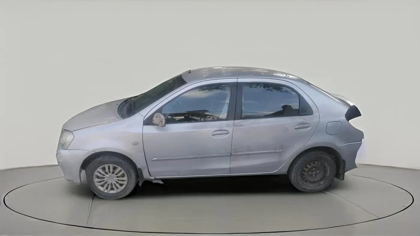 2012 Toyota Etios G, Petrol, Manual, 50,656 km, exterior