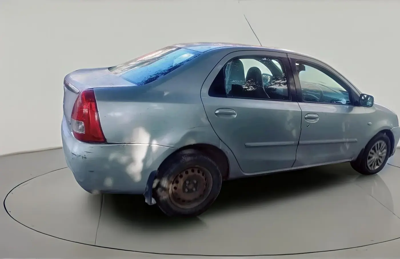 2012 Toyota Etios G, Petrol, Manual, 50,656 km, exterior