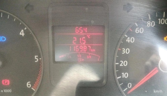 2012 Volkswagen Polo COMFORTLINE 1.2L, Diesel, Manual, 1,16,987 km, interior