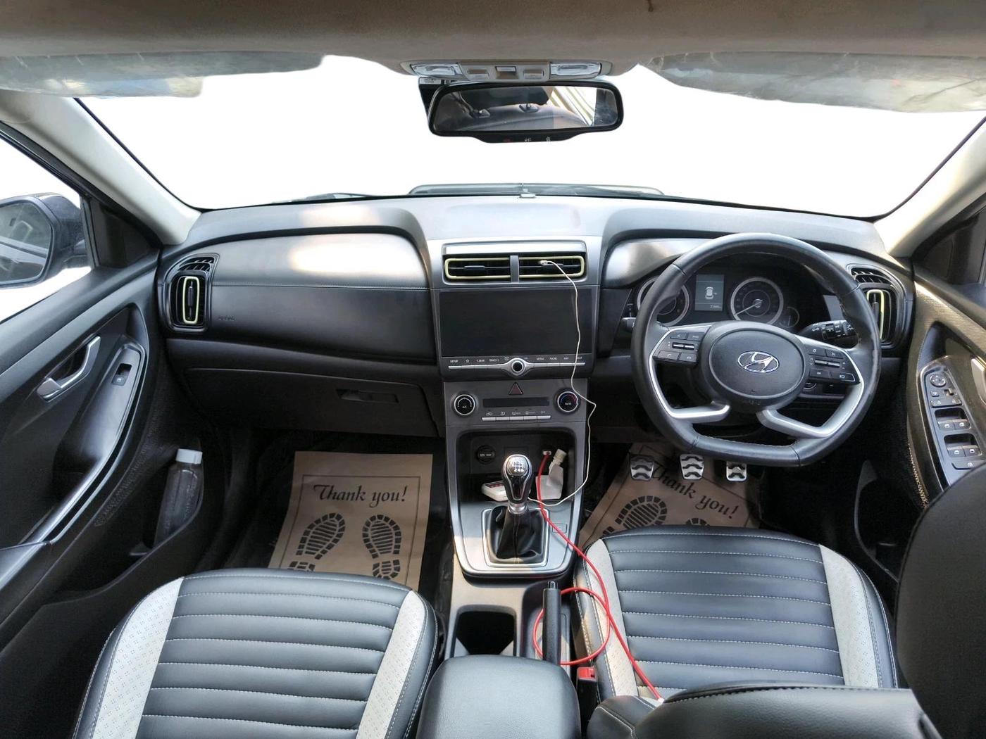 2023 Hyundai Creta SX 1.5 PETROL ADVENTURE EDITION , Petrol, Manual, 27,480 km, interior