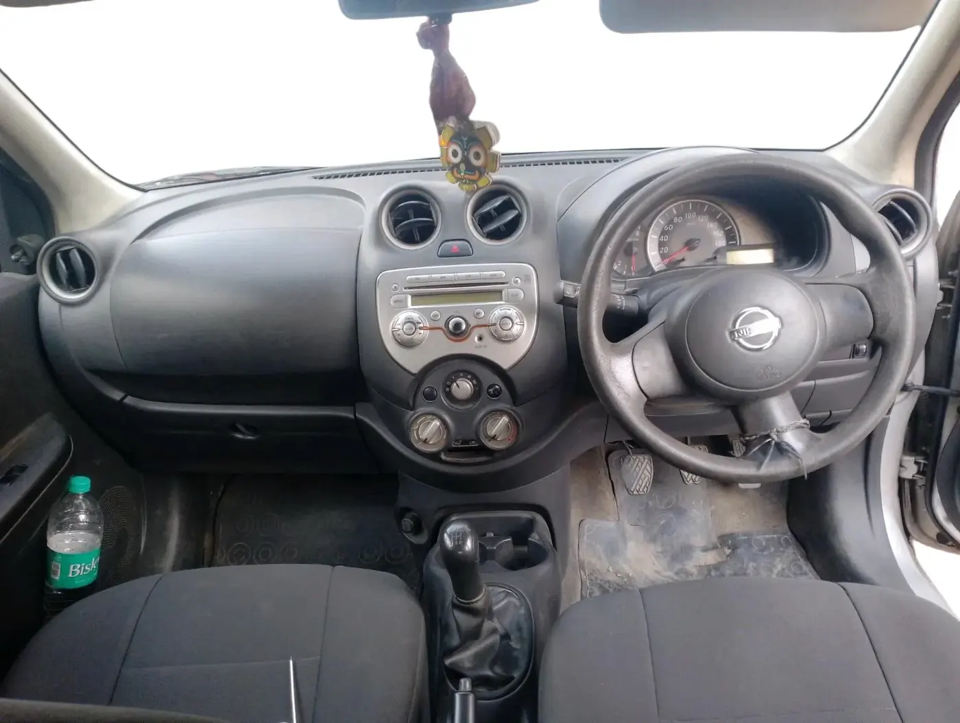 2012 Nissan Micra XL PETROL, Petrol, Manual, 1,51,984 km, interior