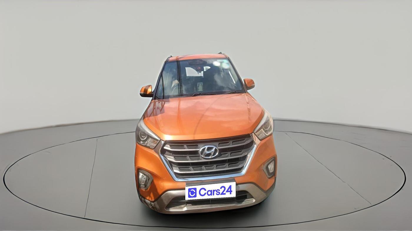 2018 Hyundai Creta SX AT 1.6 DIESEL, Diesel, Automatic, 1,04,380 km, exterior