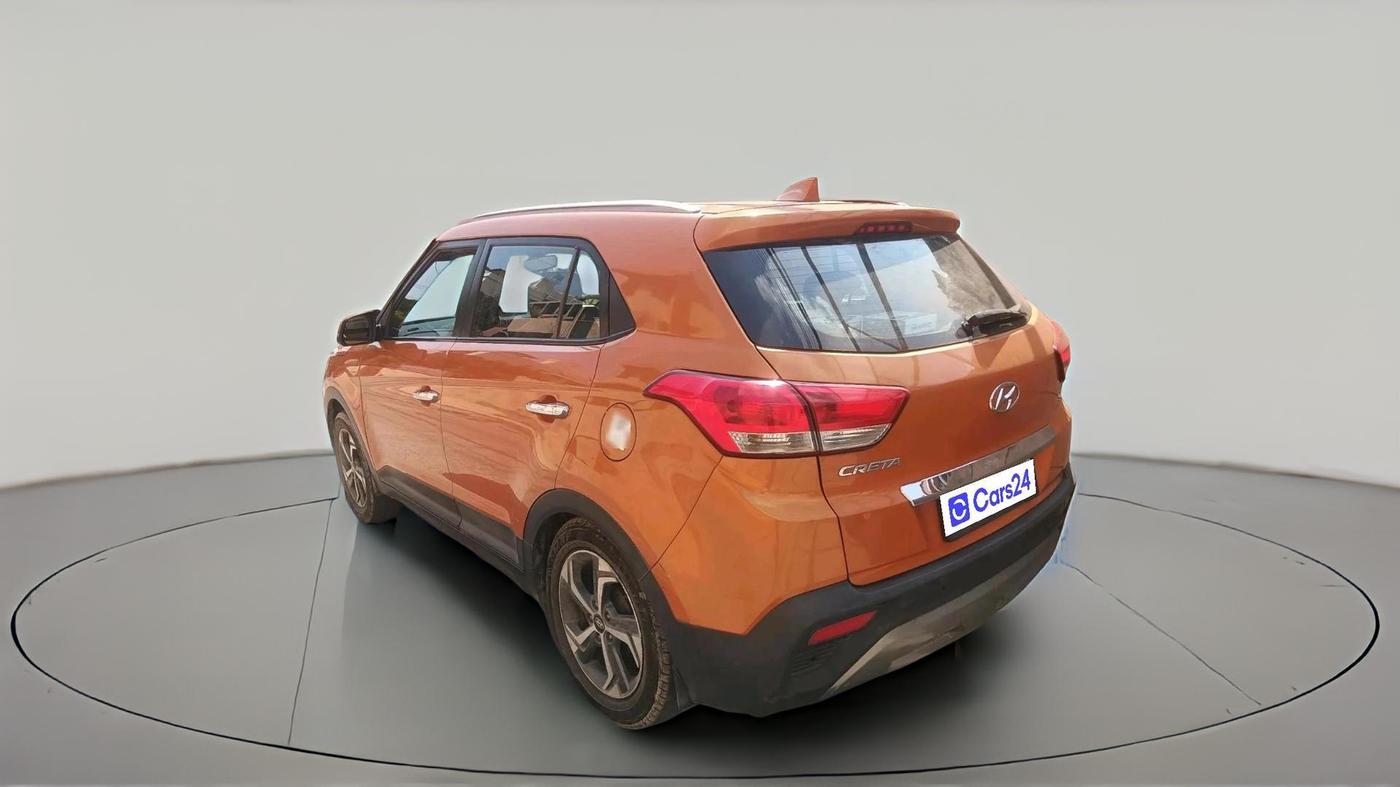 2018 Hyundai Creta SX AT 1.6 DIESEL, Diesel, Automatic, 1,04,380 km, exterior