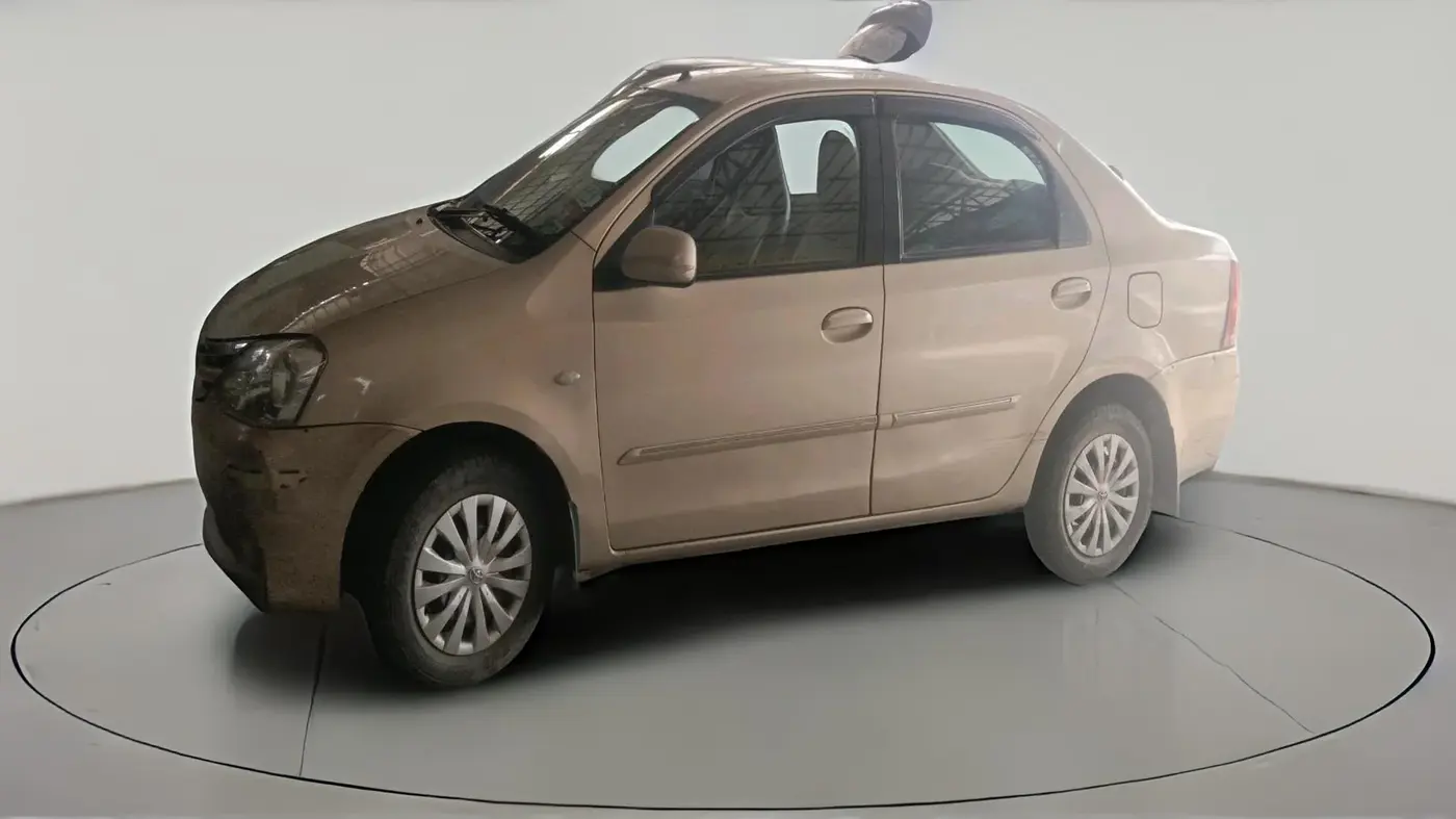 2011 Toyota Etios G, Petrol, Manual, 50,203 km, exterior