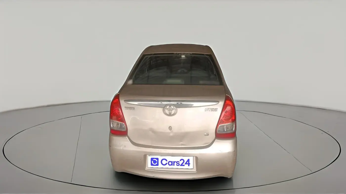2011 Toyota Etios G, Petrol, Manual, 50,203 km, exterior