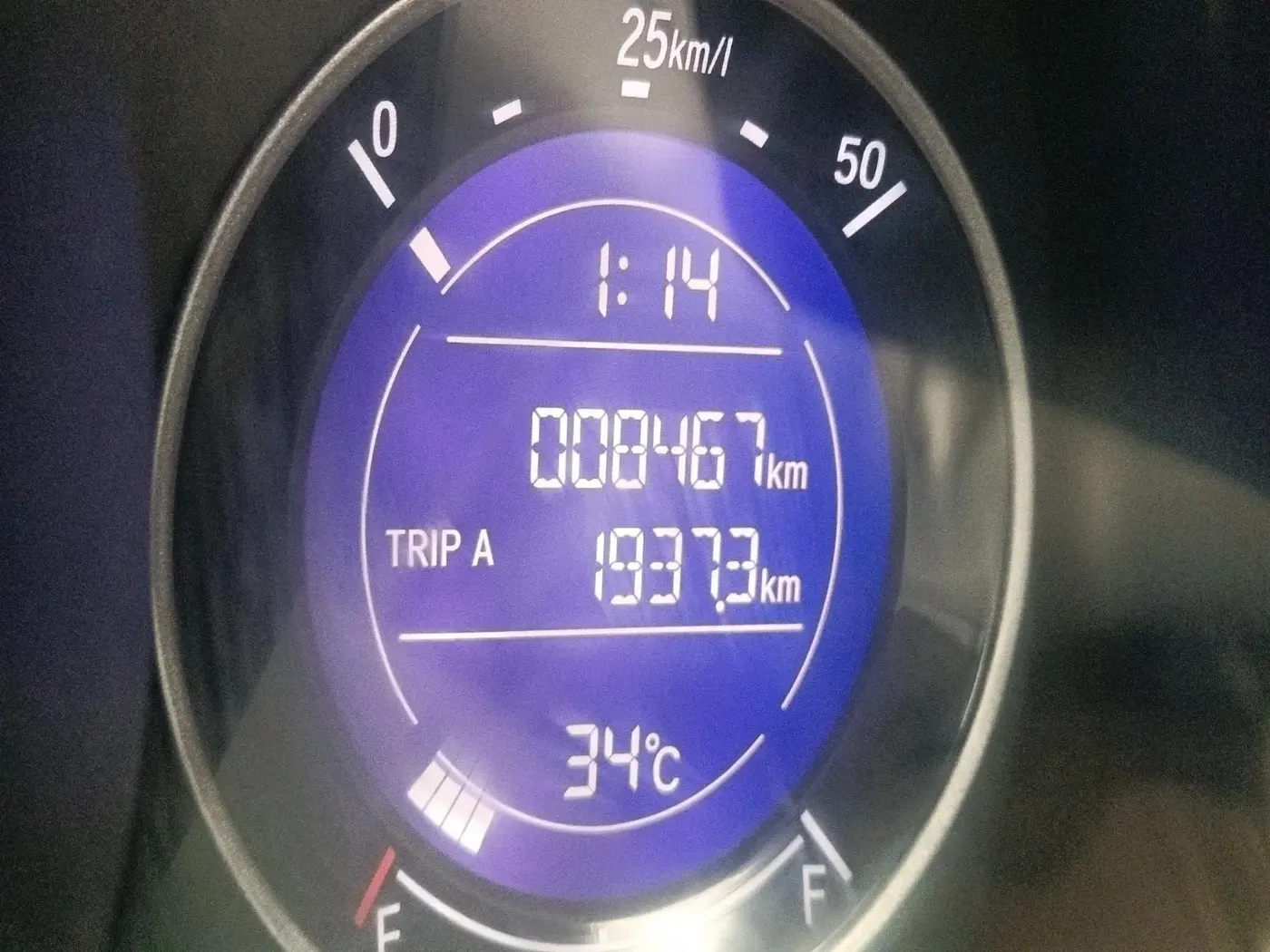 2017 Honda WR-V 1.2L I-VTEC VX MT, Petrol, Manual, 8,467 km, interior