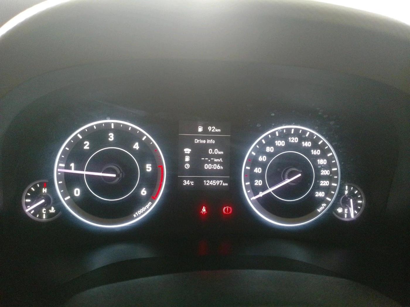 2020 Hyundai Creta SX 1.5 DIESEL, Diesel, Manual, 1,24,597 km, interior