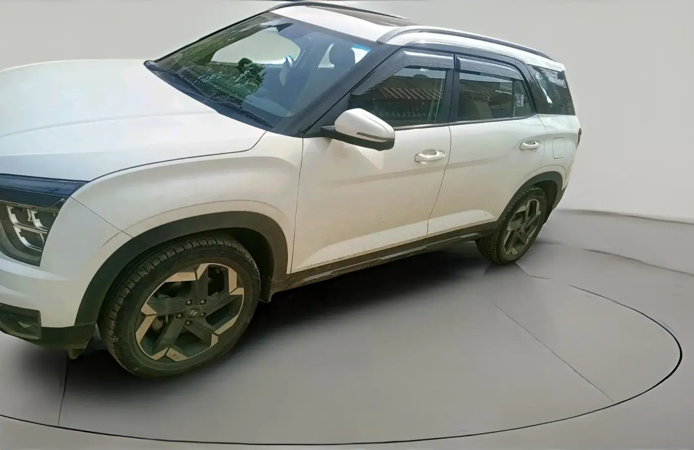 2023 Hyundai ALCAZAR PLATINUM 1.5 TURBO PETROL MT 7STR, Petrol, Manual, 24,326 km, exterior