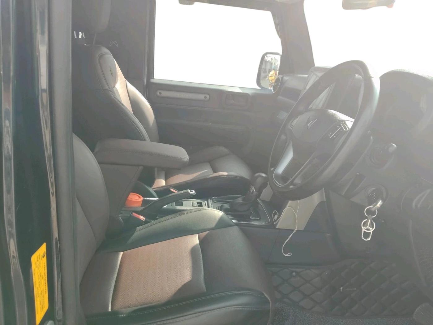 2022 Mahindra Thar LX PETROL HT 4WD AT, Petrol, Automatic, 28,092 km, interior