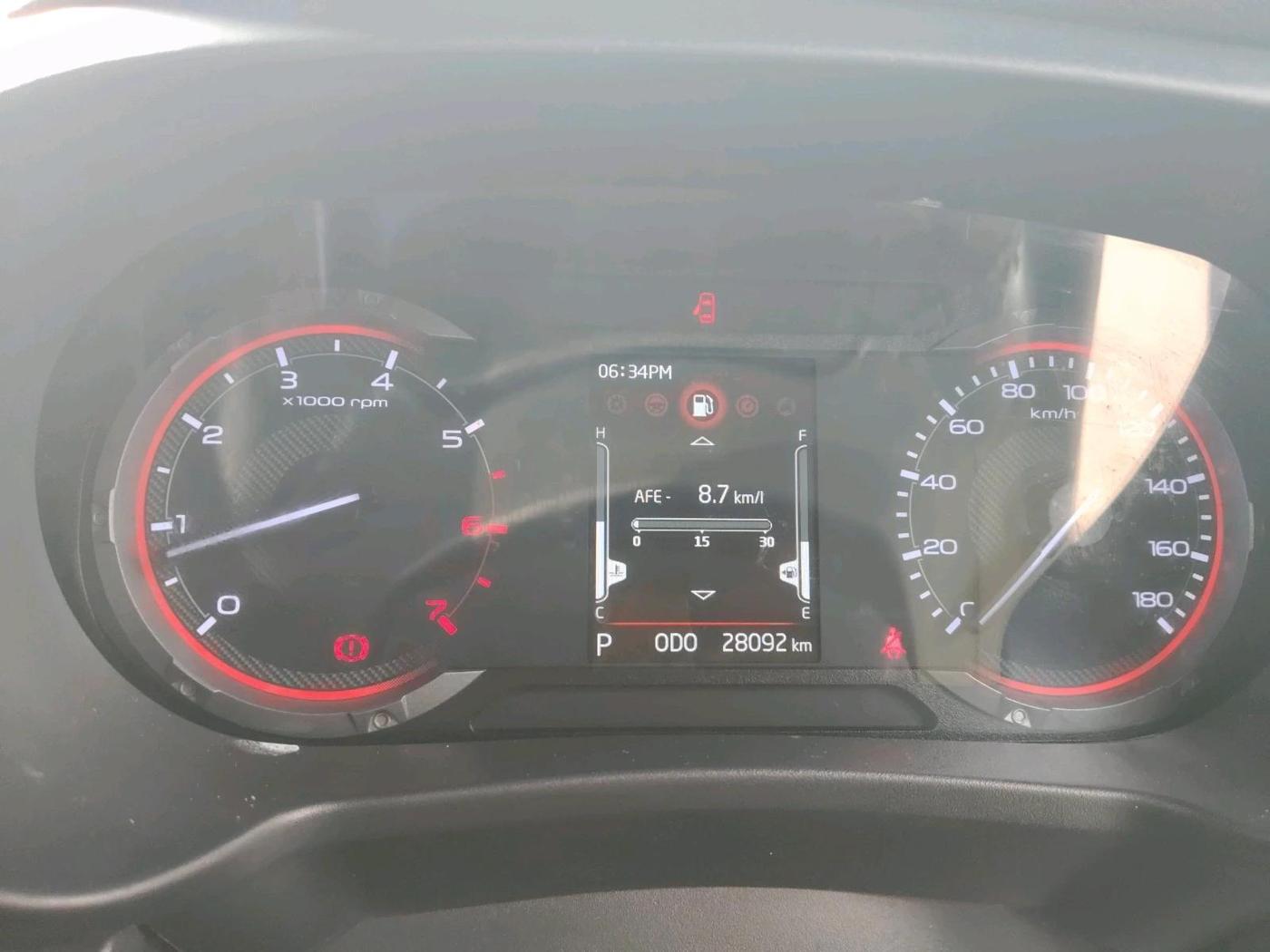 2022 Mahindra Thar LX PETROL HT 4WD AT, Petrol, Automatic, 28,092 km, interior