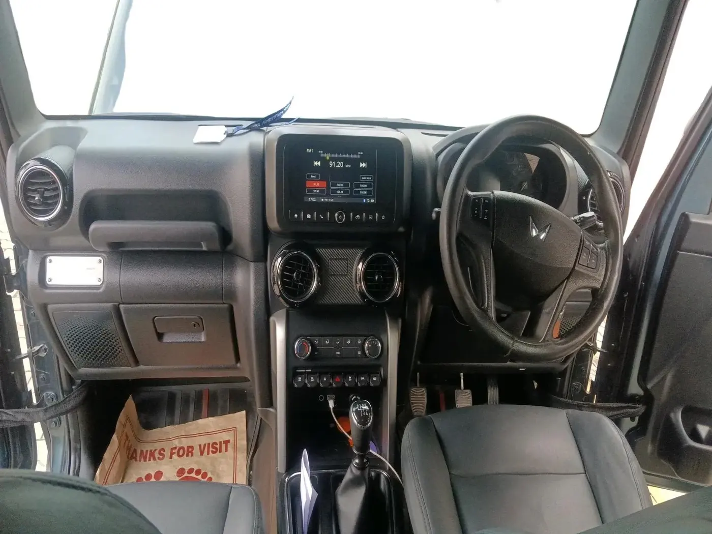 2023 Mahindra Thar LX D HT 2WD MT, Diesel, Manual, 31,651 km, interior