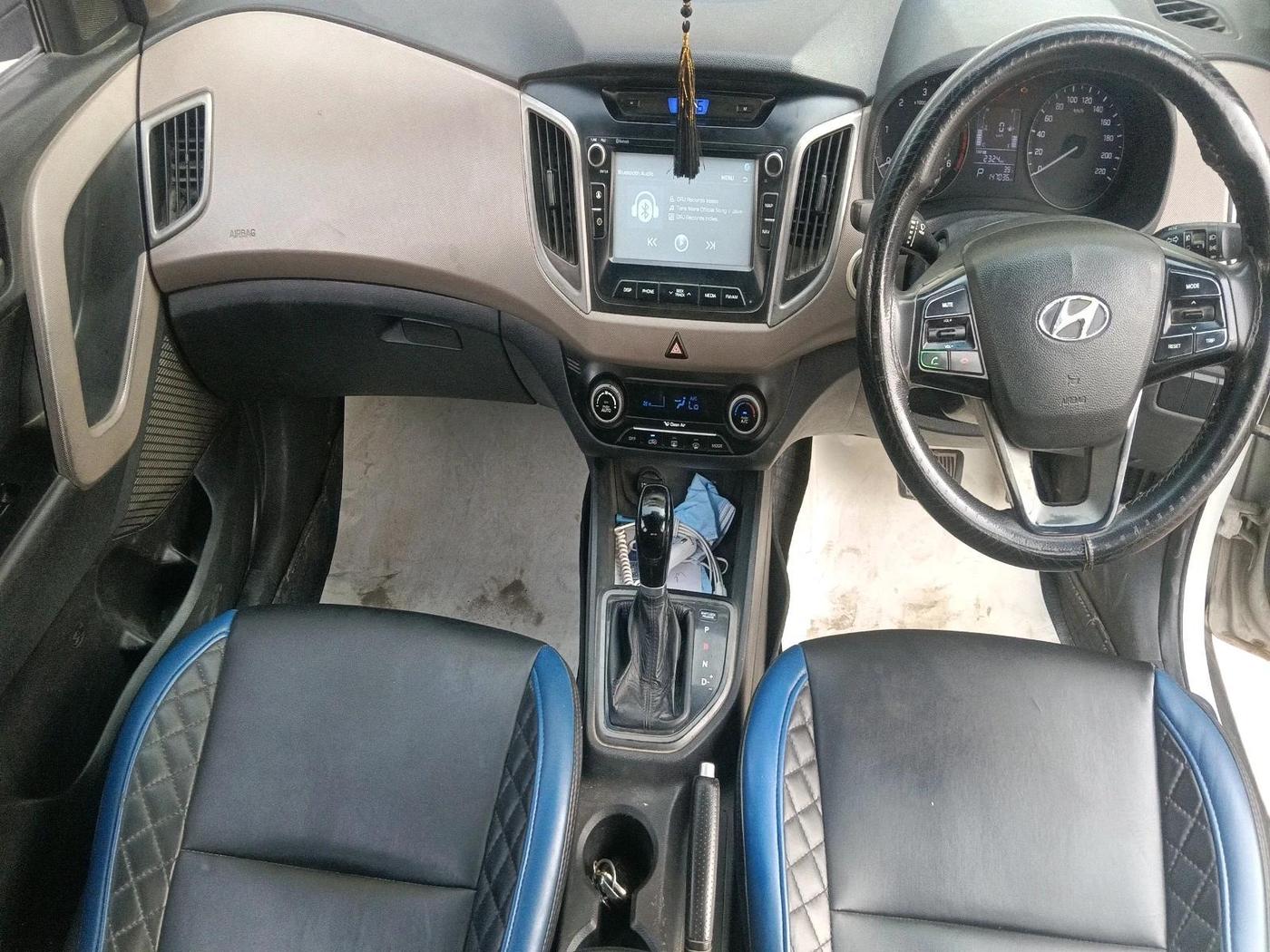 2015 Hyundai Creta SX PLUS AT 1.6 DIESEL, Diesel, Automatic, 1,47,036 km, interior