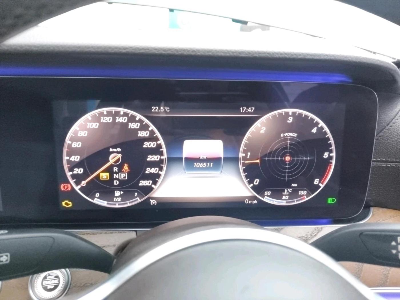 2020 Mercedes Benz E Class E 220 D, Diesel, Automatic, 1,06,786 km, interior