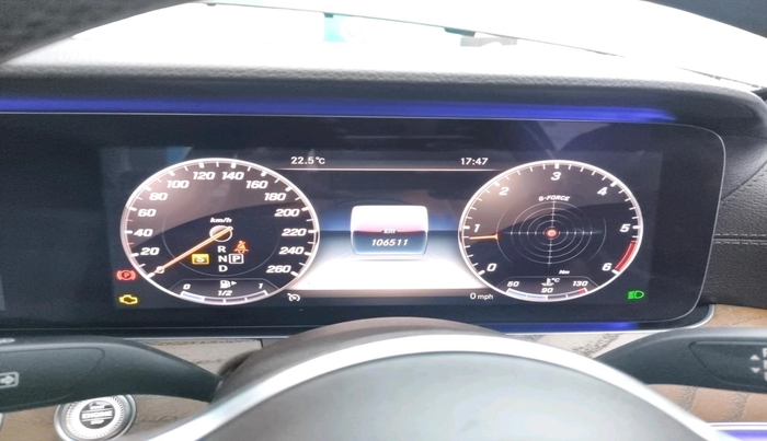 2020 Mercedes Benz E Class E 220 D, Diesel, Automatic, 1,06,786 km, interior