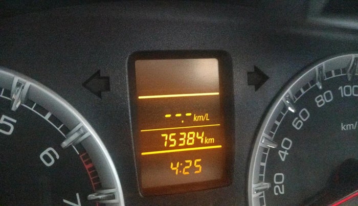 2013 Maruti Swift VXI, Petrol, Manual, 75,384 km, interior