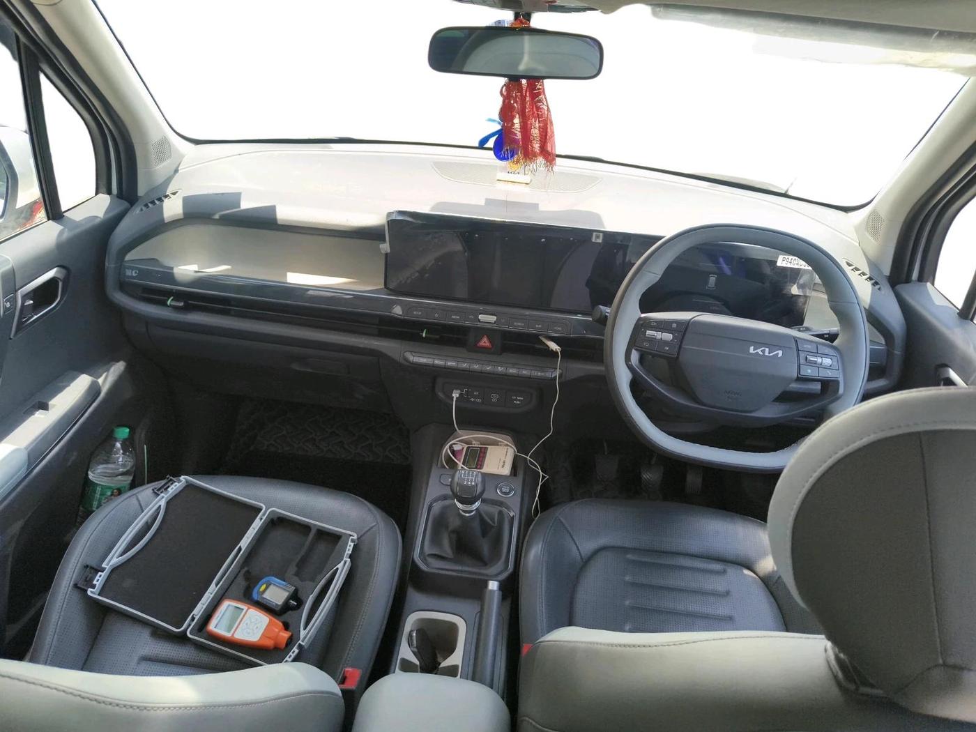 2025 KIA SONET HTX 1.0 TURBO PETROL IMT, Petrol, Manual, 6,300 km, interior
