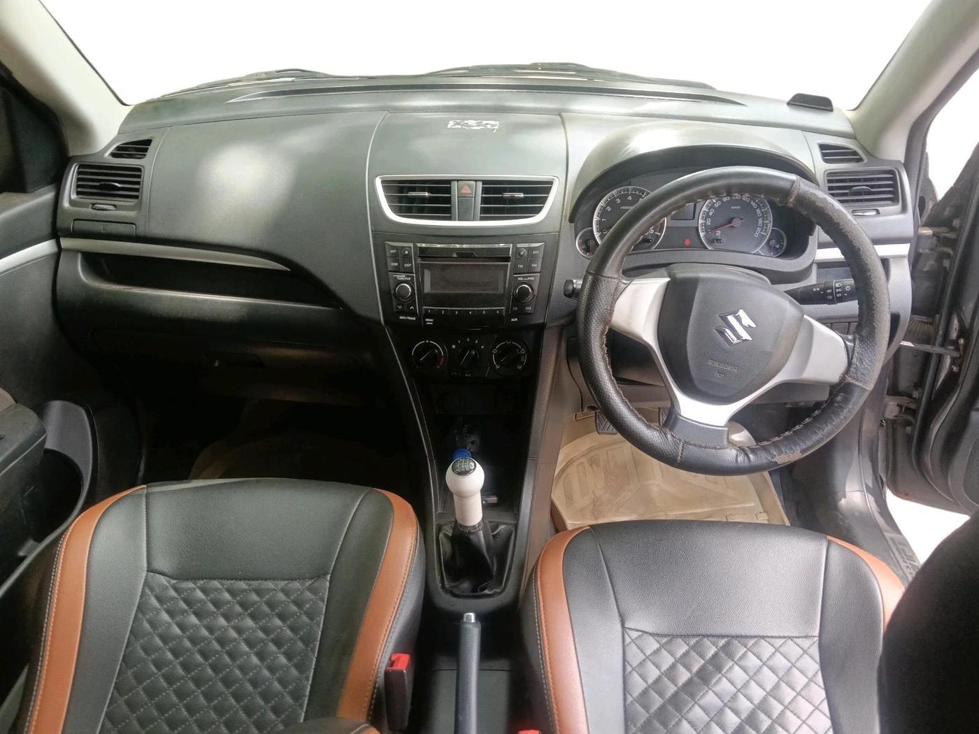 2017 Maruti Swift VXI, Petrol, Manual, 76,407 km, interior