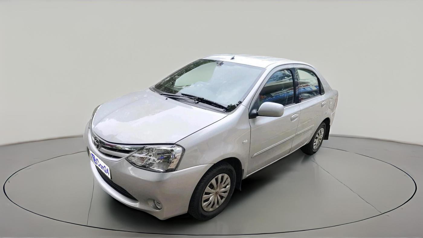 2011 Toyota Etios G, CNG, Manual, 1,64,812 km, exterior