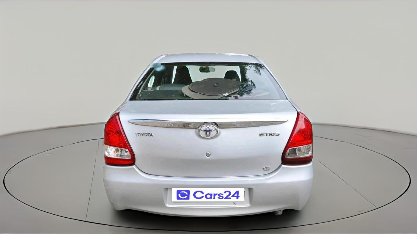 2011 Toyota Etios G, CNG, Manual, 1,64,812 km, exterior