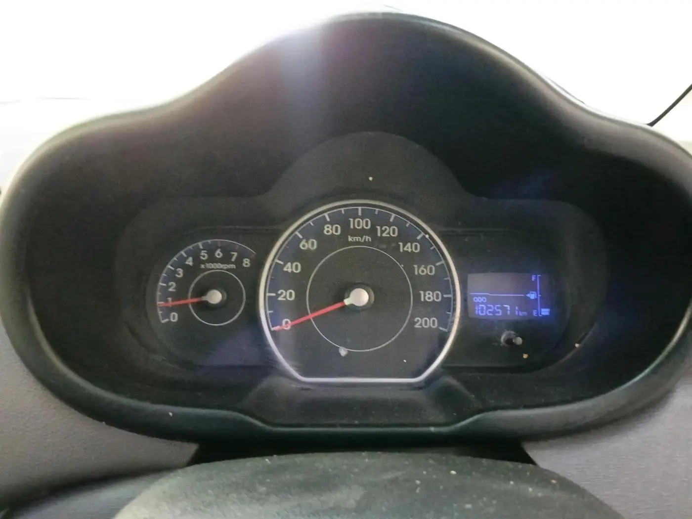2016 Hyundai i10 MAGNA 1.1, Petrol, Manual, 1,02,571 km, interior