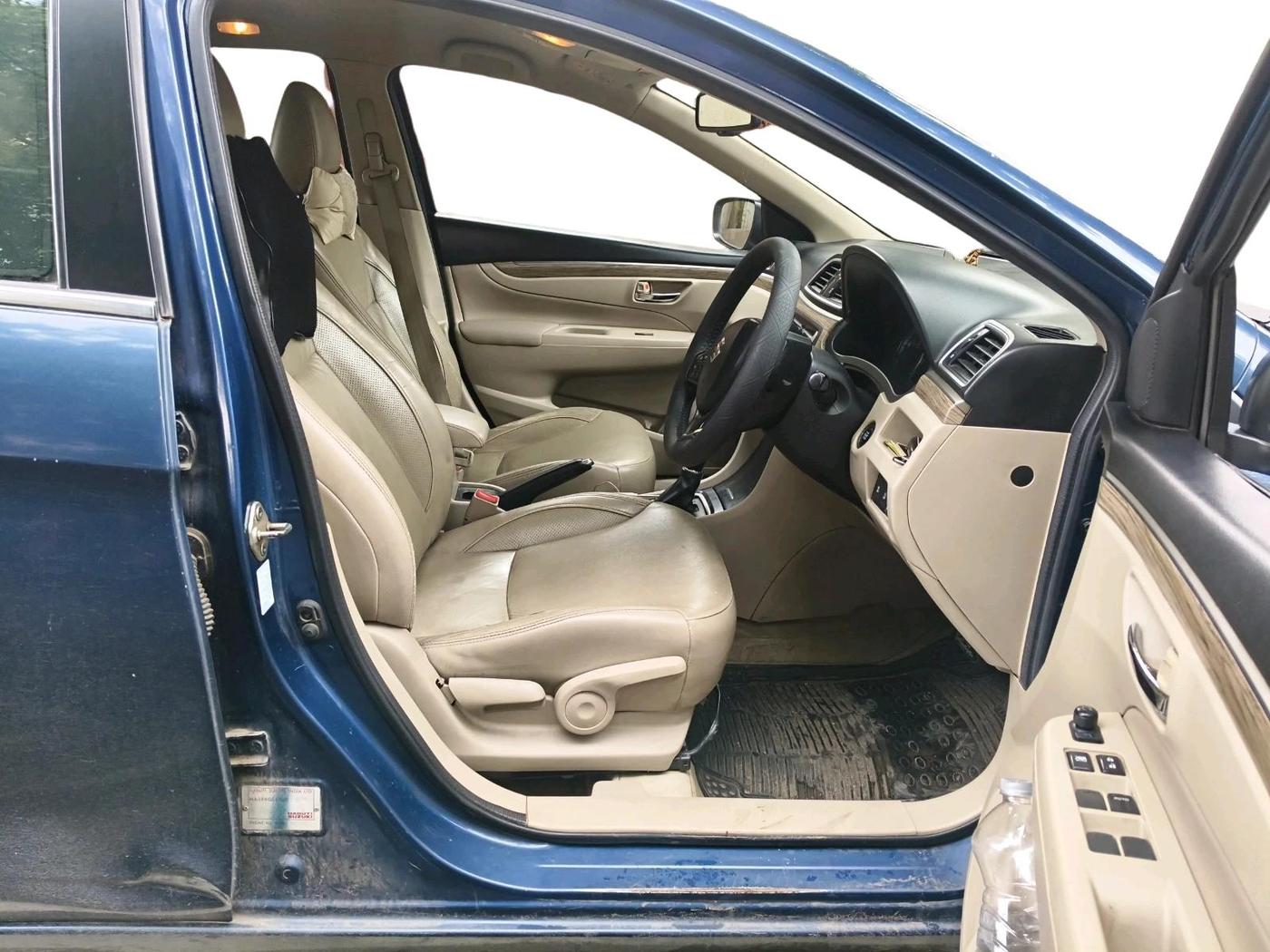 2020 Maruti Ciaz ALPHA  AT 1.5 SHVS PETROL, Petrol, Automatic, 85,796 km, interior