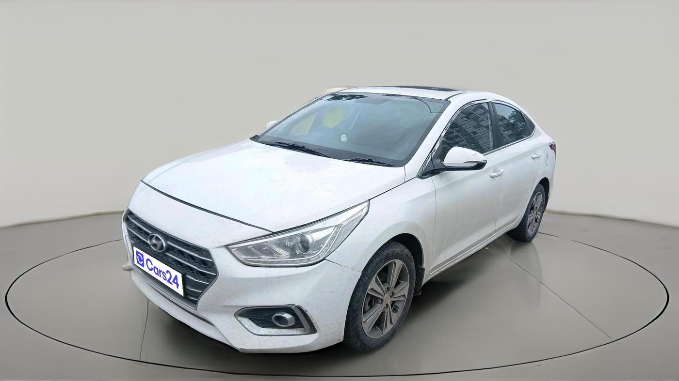 2018 Hyundai Verna 1.6 CRDI SX + AT, Diesel, Automatic, 83,716 km, exterior