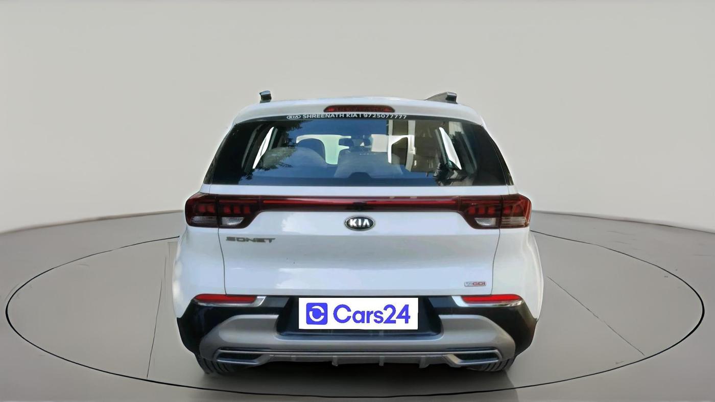 2021 KIA SONET HTX 1.0 IMT, Petrol, Manual, 56,464 km, exterior