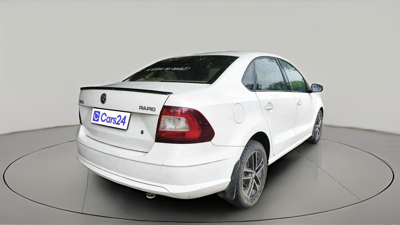 2017 Skoda Rapid STYLE 1.5 TDI AT, Diesel, Automatic, 88,125 km, exterior