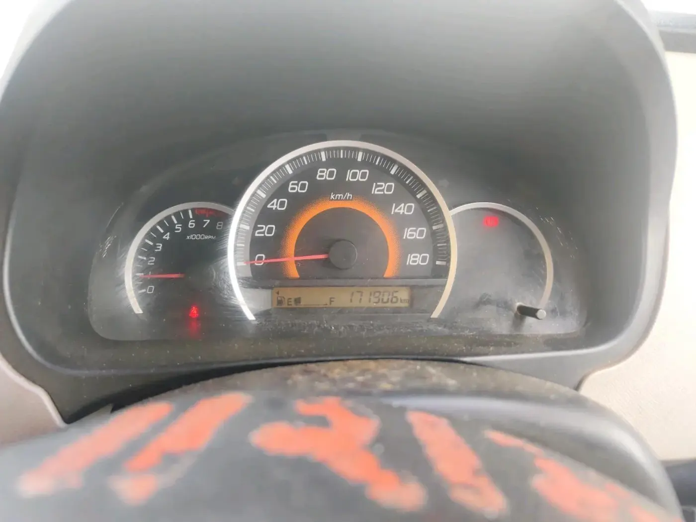 2013 Maruti Wagon R 1.0 VXI, CNG, Manual, 1,71,906 km, interior