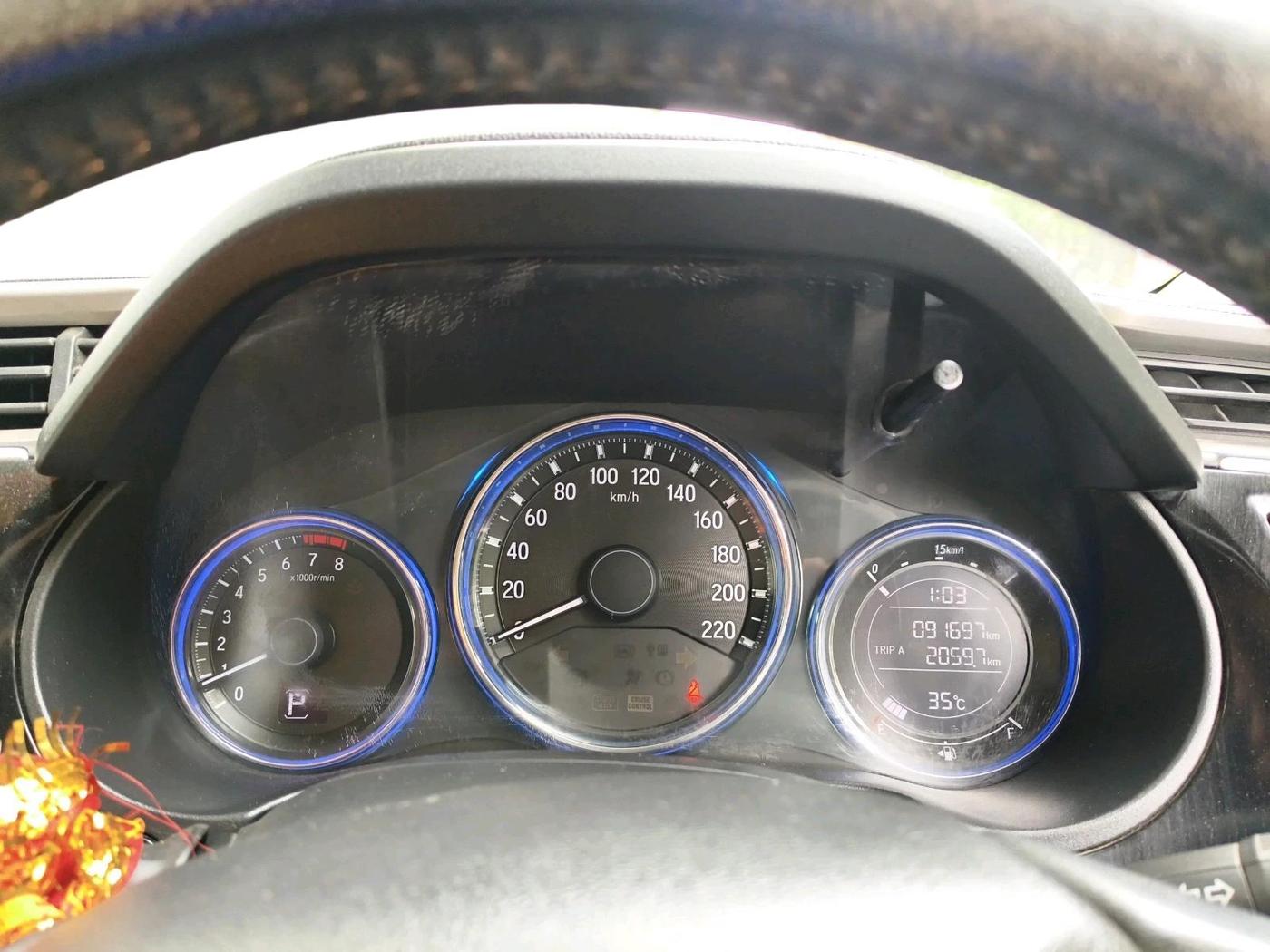 2015 Honda City 1.5L I-VTEC VX CVT, CNG, Automatic, 91,697 km, interior