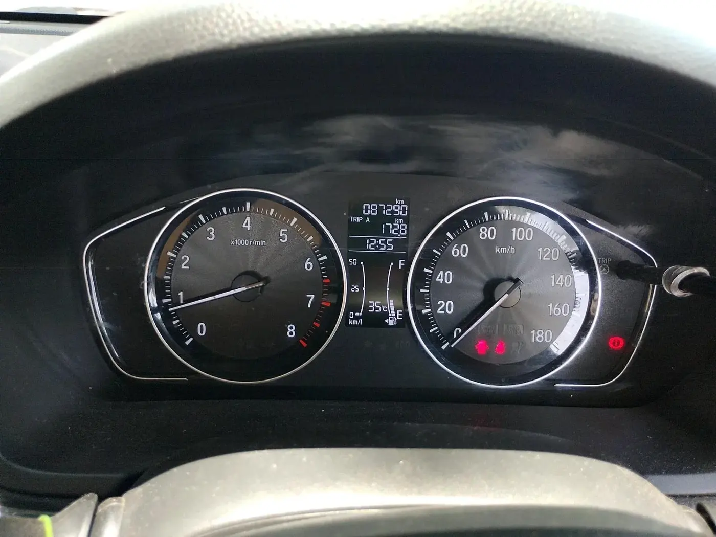 2022 Honda Amaze 1.2L I-VTEC VX, CNG, Manual, 87,290 km, interior