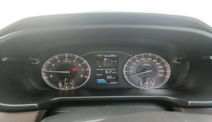 2024 Maruti BREZZA ZXI SMART HYBRID , Petrol, Manual, 33,933 km, interior