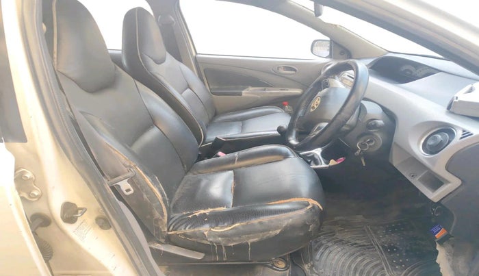 2011 Toyota Etios G, Petrol, Manual, 2,01,122 km, interior
