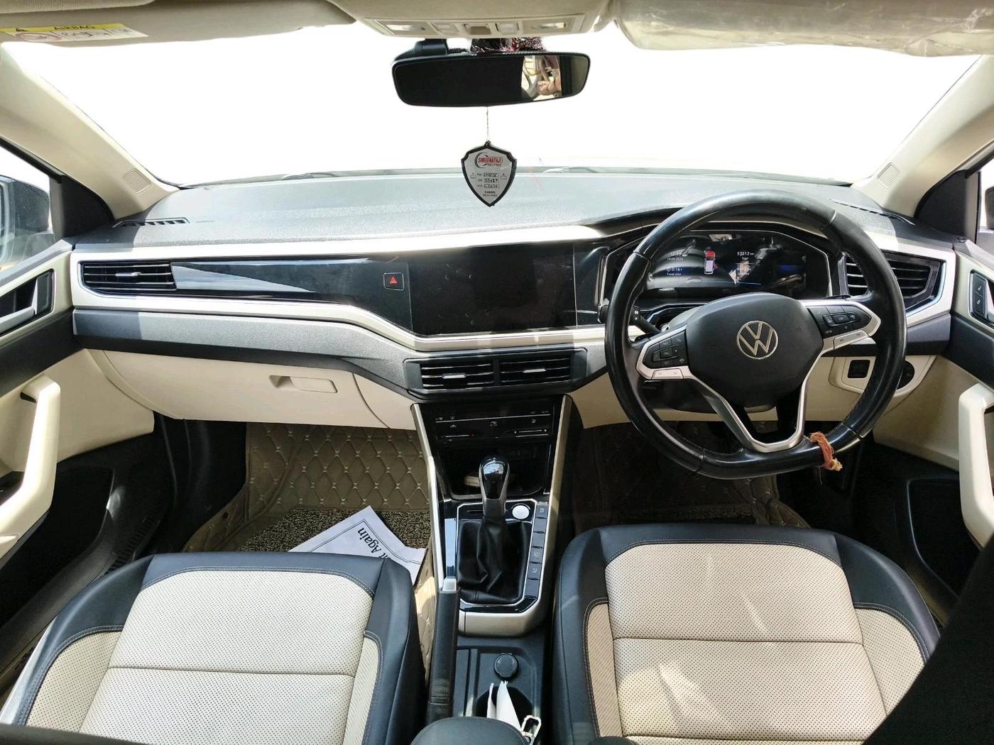 2023 Volkswagen VIRTUS TOPLINE TSI 1.0 AT, Petrol, Automatic, 57,512 km, interior