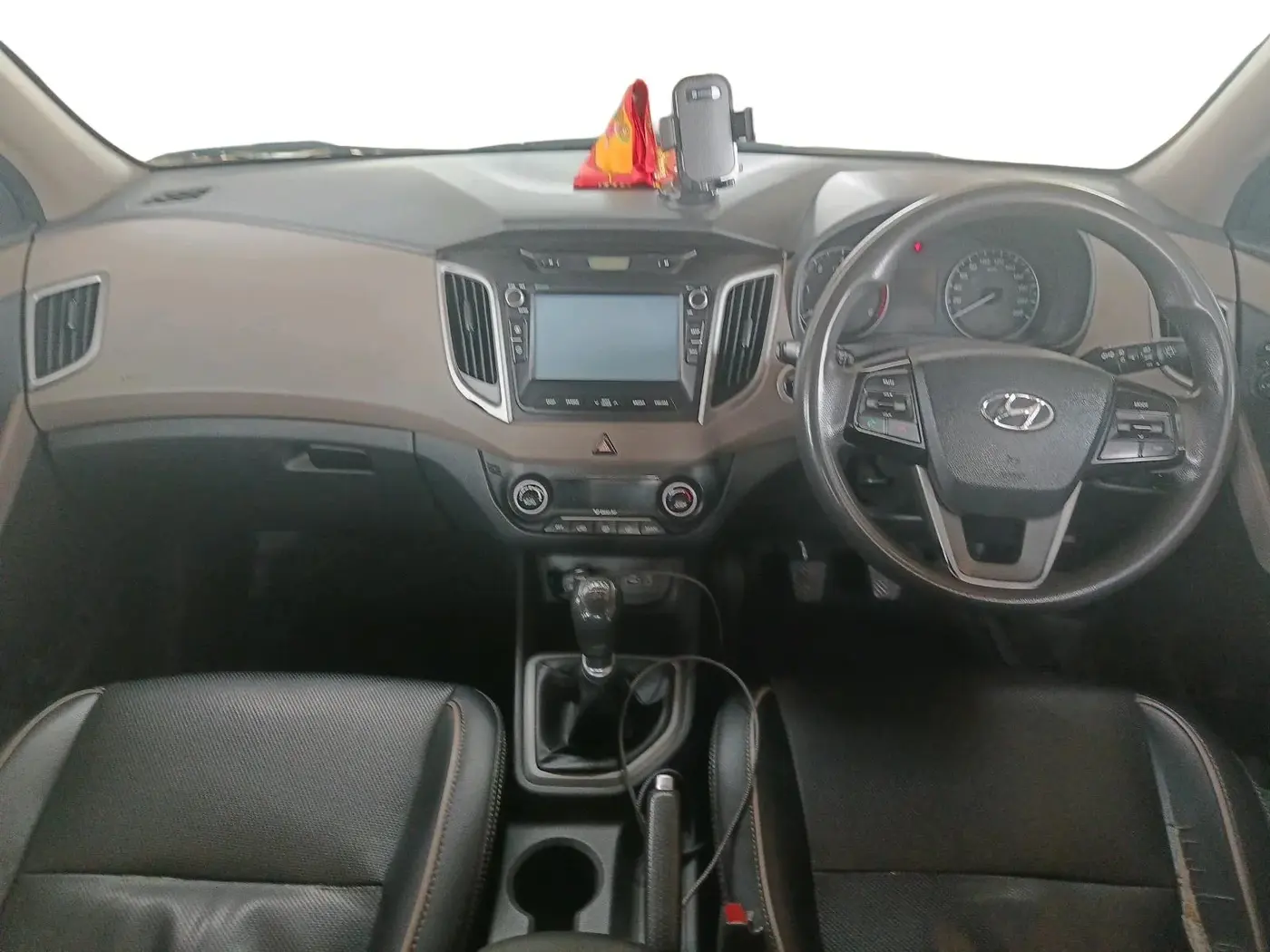 2017 Hyundai Creta SX PLUS 1.6 DIESEL, Diesel, Manual, 1,36,261 km, interior