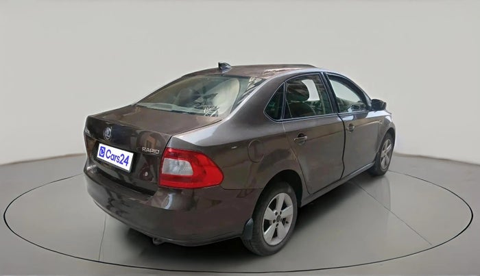 2015 Skoda Rapid 1.5 TDI CR ELEGANCE AT, Diesel, Automatic, 1,20,213 km, exterior