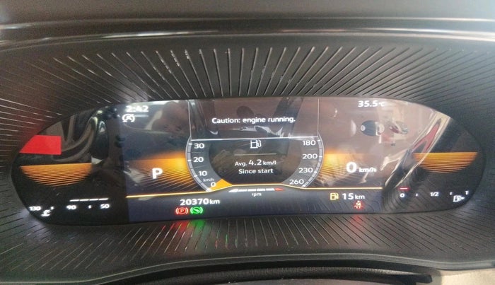 2022 Skoda SLAVIA STYLE 1.5L TSI DSG, Petrol, Automatic, 20,370 km, interior