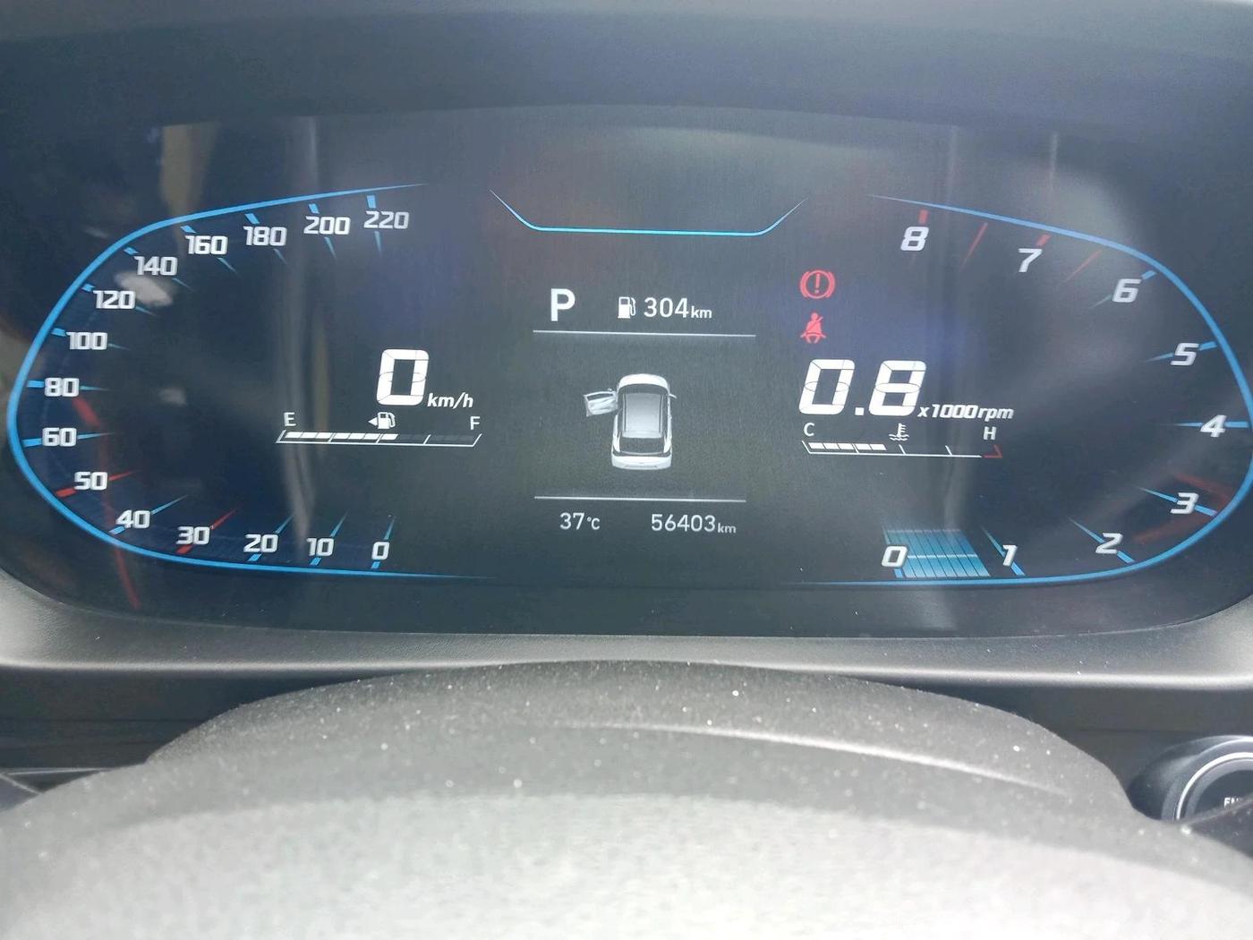 2023 Hyundai NEW I20 N LINE N8 1.0 TURBO GDI DCT, Petrol, Automatic, 56,403 km, interior