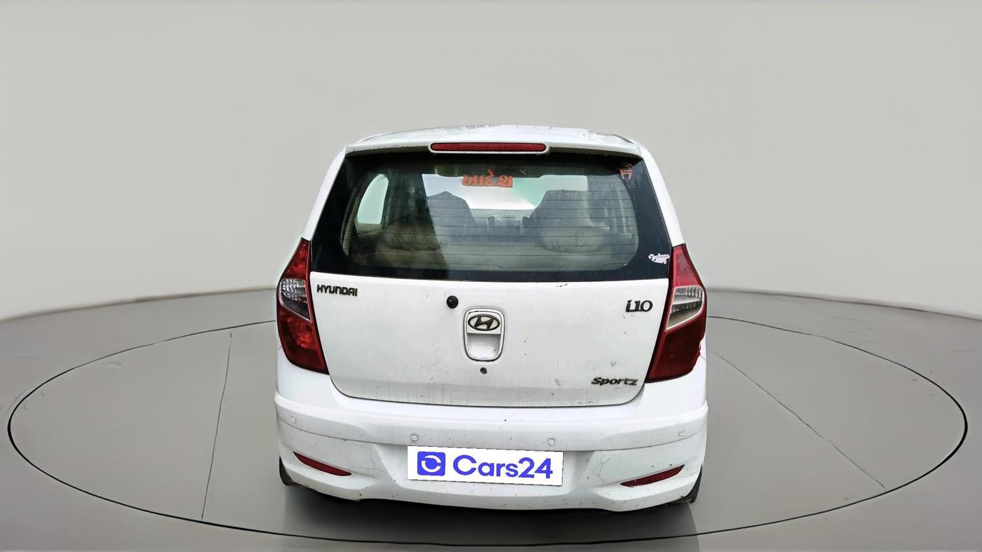 2011 Hyundai i10 SPORTZ 1.2, Petrol, Manual, 86,412 km, exterior