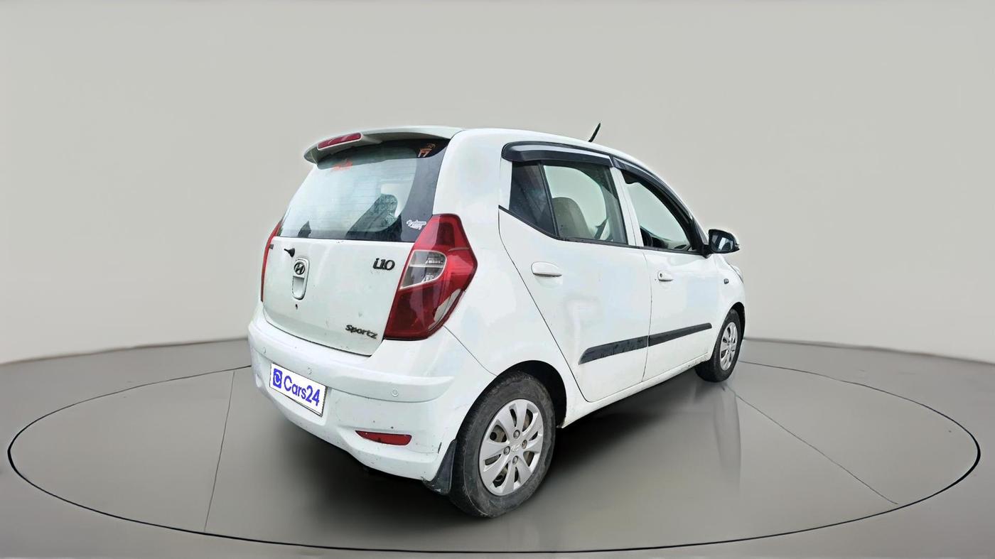 2011 Hyundai i10 SPORTZ 1.2, Petrol, Manual, 86,412 km, exterior
