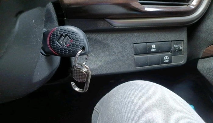 2022 Maruti BREZZA VXI SMART HYBRID, Petrol, Manual, 61,241 km, interior