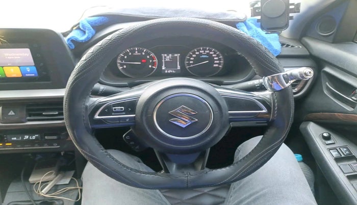 2022 Maruti BREZZA VXI SMART HYBRID, Petrol, Manual, 61,241 km, interior