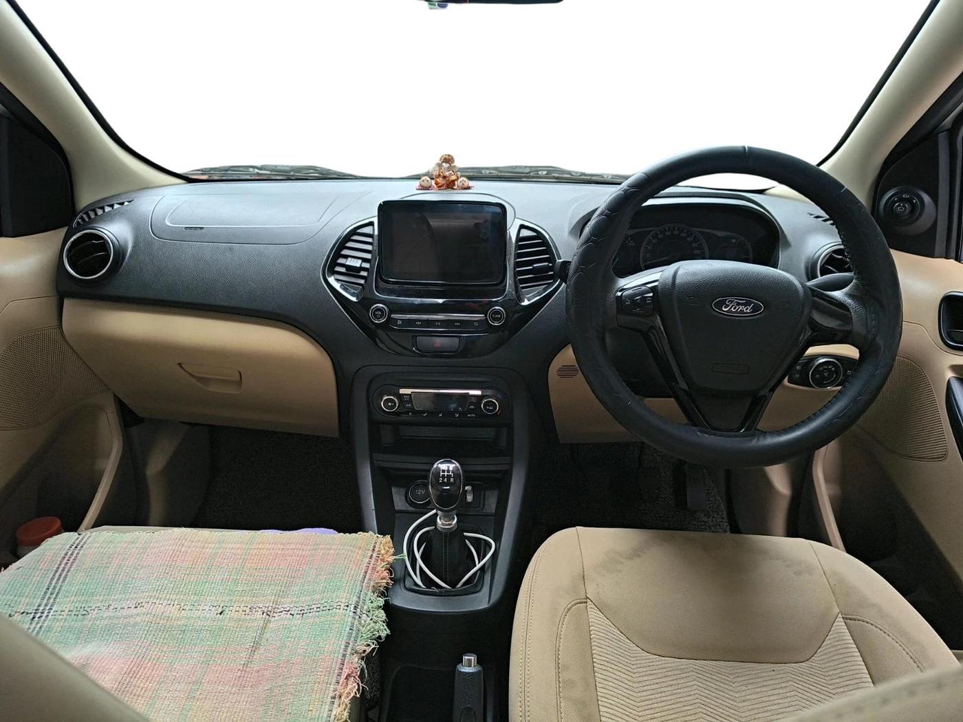 2019 Ford Figo Aspire TITANIUM PLUS 1.5 DIESEL, Diesel, Manual, 1,39,377 km, interior