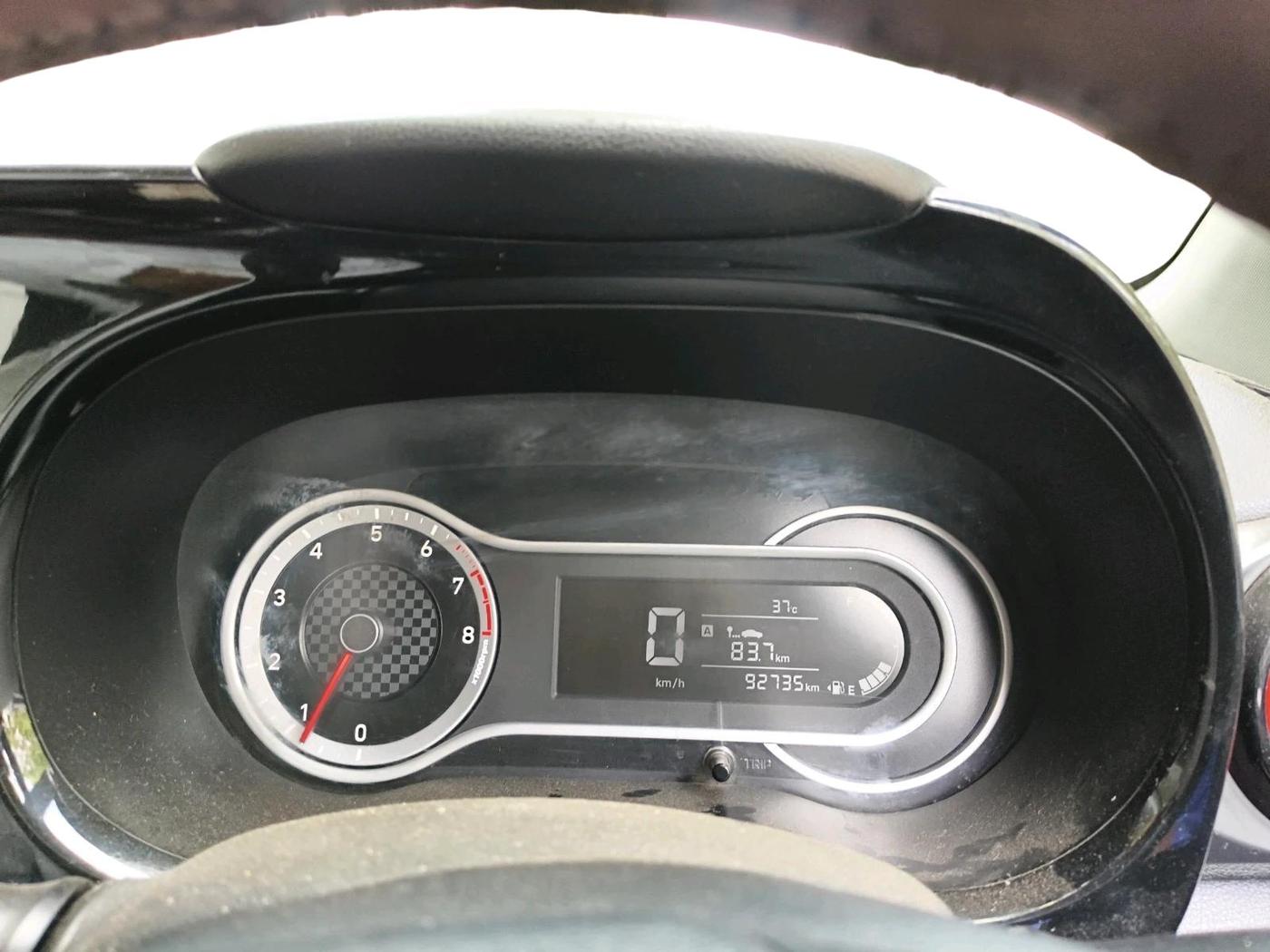 2019 Hyundai GRAND I10 NIOS SPORTZ 1.2 KAPPA VTVT DUAL TONE, CNG, Manual, 92,735 km, interior