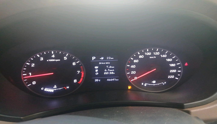 2019 Hyundai Elite i20 ASTA (O) CVT, Petrol, Automatic, 46,641 km, interior