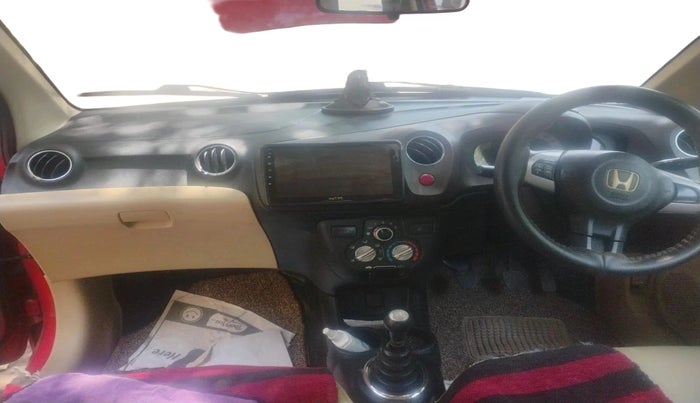 2012 Honda Brio V MT, Petrol, Manual, 55,756 km, interior