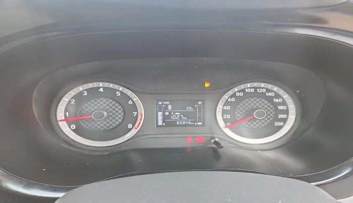 2021 Hyundai GRAND I10 NIOS SPORTZ 1.2 KAPPA VTVT CNG, CNG, Manual, 65,943 km, interior