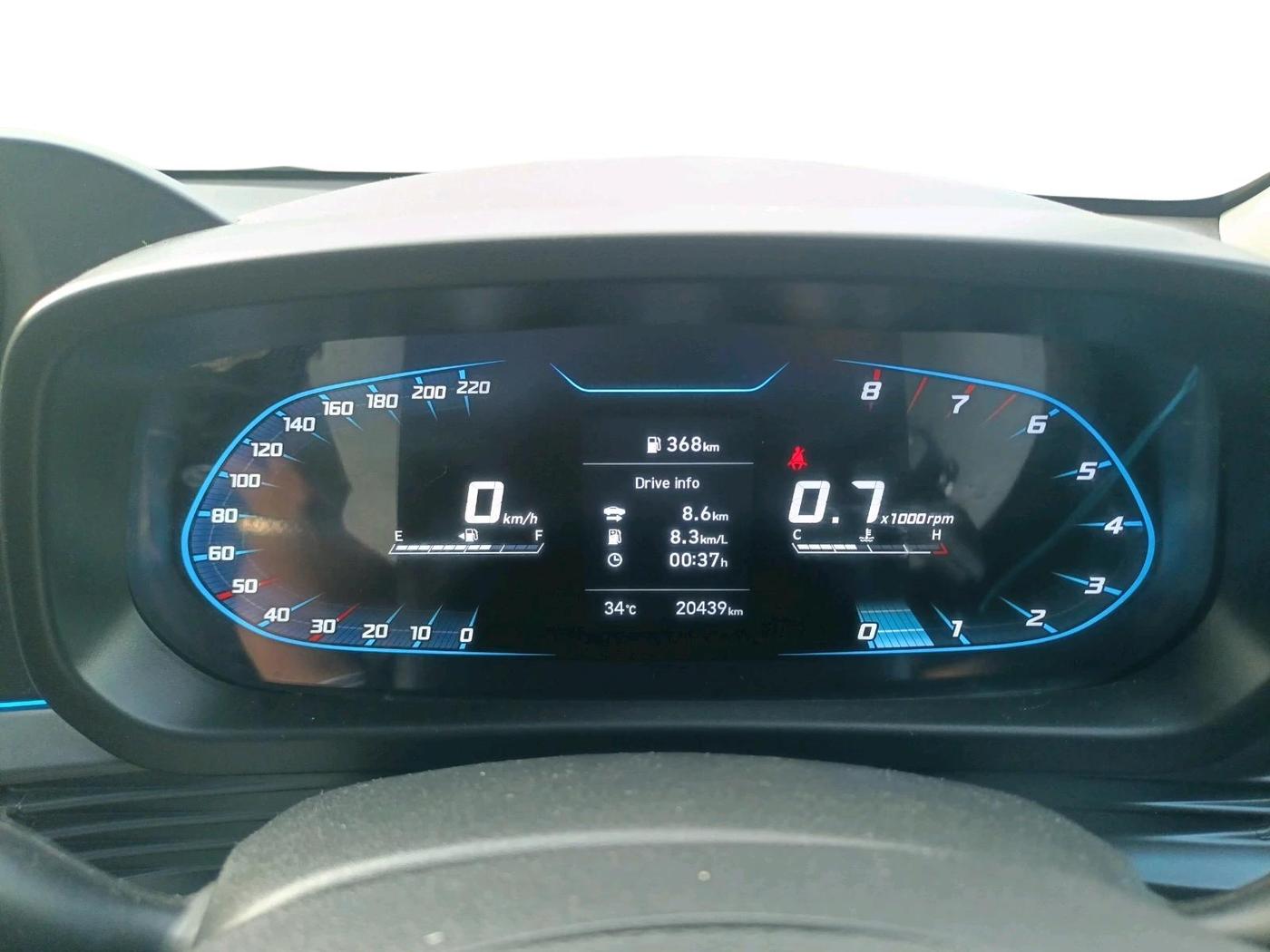 2023 Hyundai NEW I20 SPORTZ 1.2 MT, Petrol, Manual, 20,439 km, interior